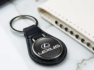Lexus Portachiavi Per Donne Pelle Robusta Tocco Corsa
